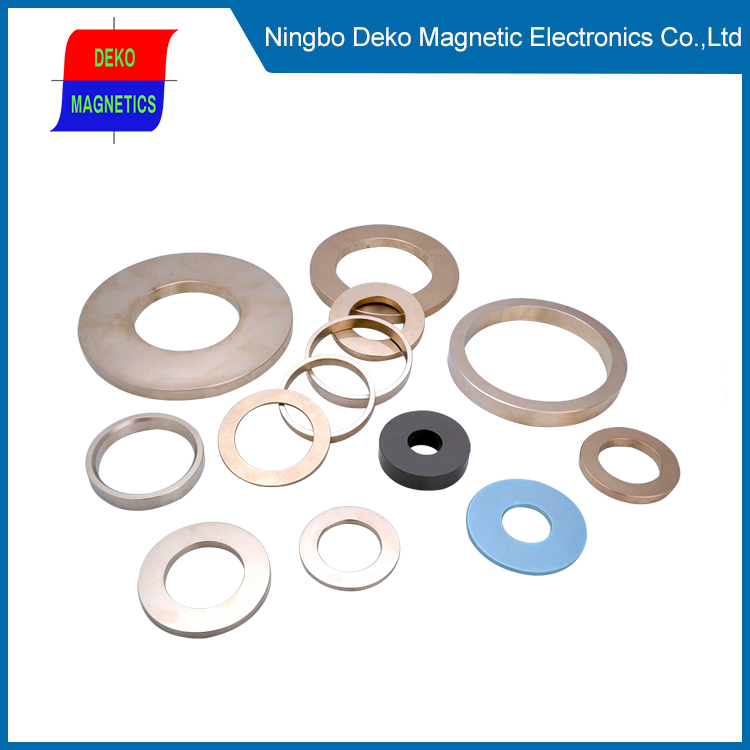 What is a multi-pole magnetic ring? How many types of materials are there? 